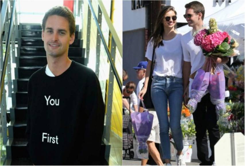 El más joven que ha hecho su propia fortuna es Evan Spiegel, cofundador de Snapchat, que a sus 25 años tiene un patrimonio neto de dos mil 100 millones de dólares. Su pareja actual es la top model Miranda Kerr.