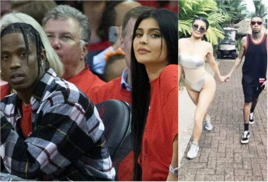 Tyga se adjudica la paternidad del supuesto embarazo de Kylie Jenner, pero ella tiene un romance con Travis Scott.<br/>