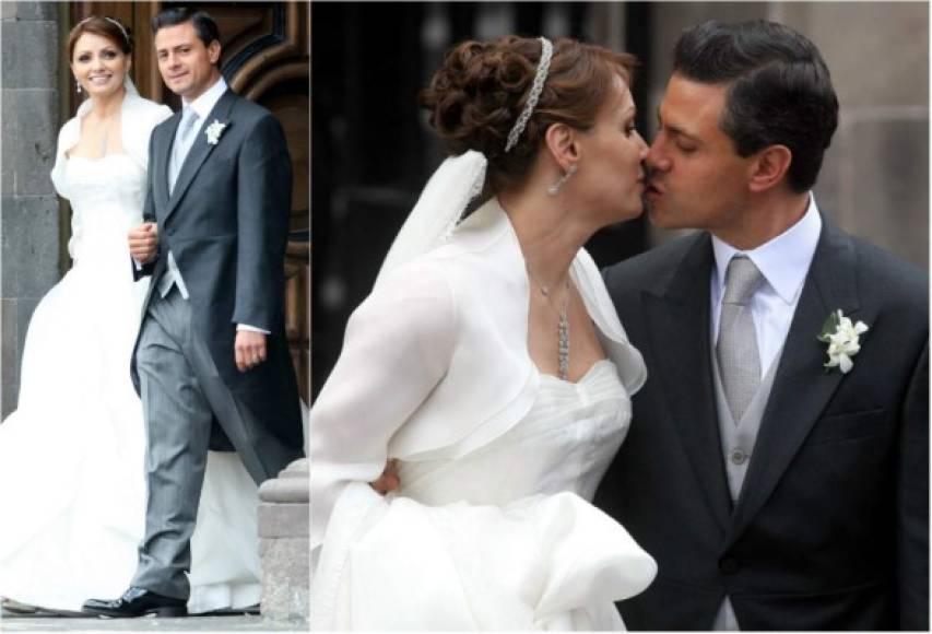 La pareja contrajo matrimonio en noviembre de 2010, en una fastuosa boda en la catedral de la capital de ese estado en noviembre de 2010 acompañados de los seis hijos, frutos de sus matrimonios anteriores.