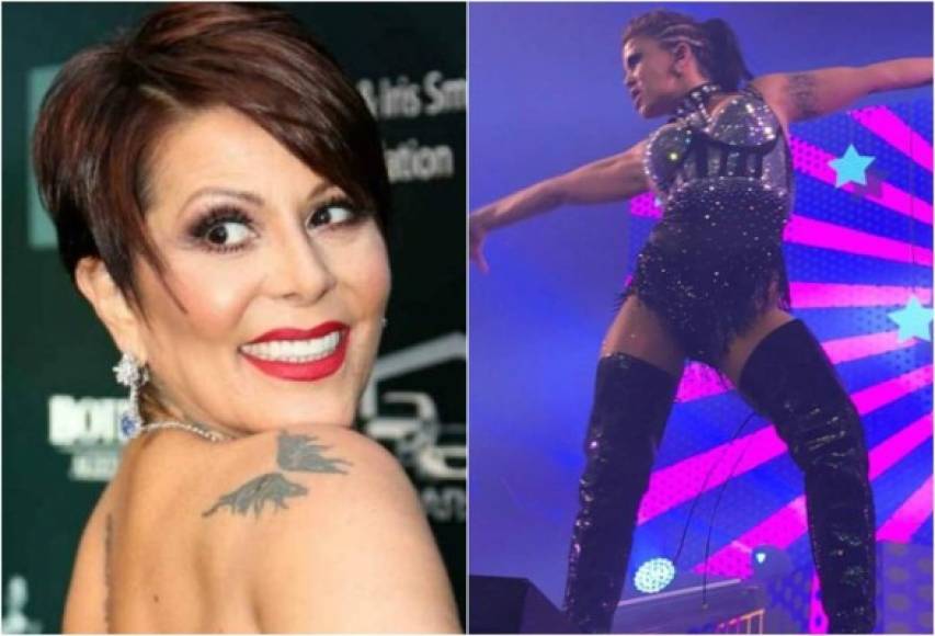 La cantante ha generado tremenda controversia en las redes sociales al mostrar su figura.