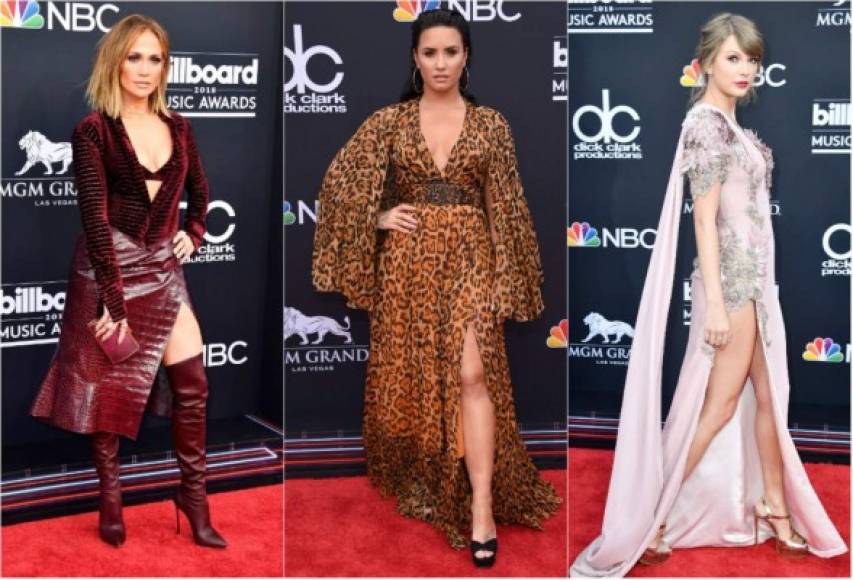 Las estrellas del mundo de la música desfilan por la alfombra roja del MGM Grand Garden Arena de Las Vegas para celebrar la ceremonia de entrega de los Billboard Music Awards, unos de los galardones más prestigiosos.