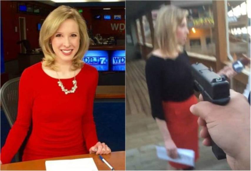 Alison Parker, una joven periodista de 24 años fue asesinada mientras hacia un enlace en directo en un noticiero matutino.