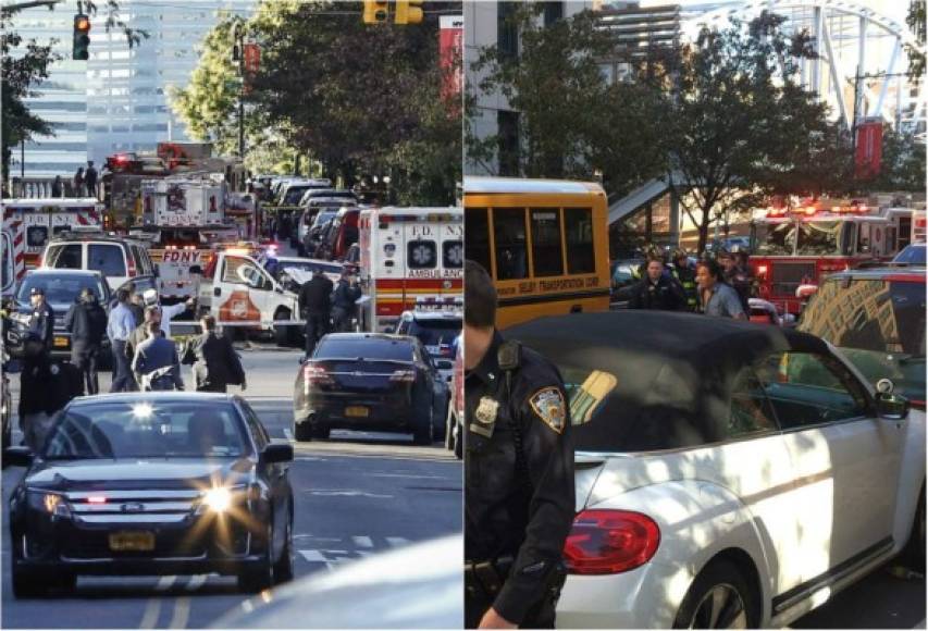 Al menos ocho personas fallecieron en el centro de Manhattan.