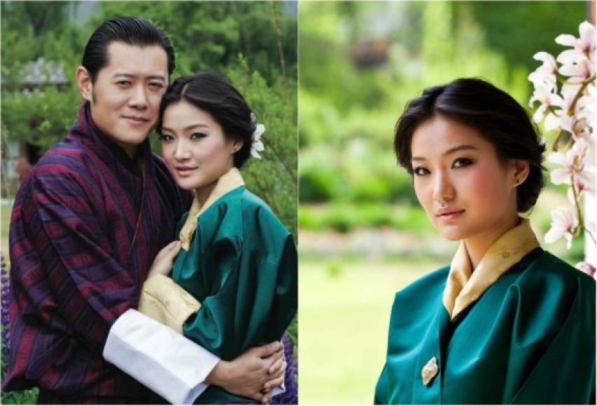 Jetsun Pema es la esposa del rey Jigme Khesar de Bután, un remoto país del Himalaya.