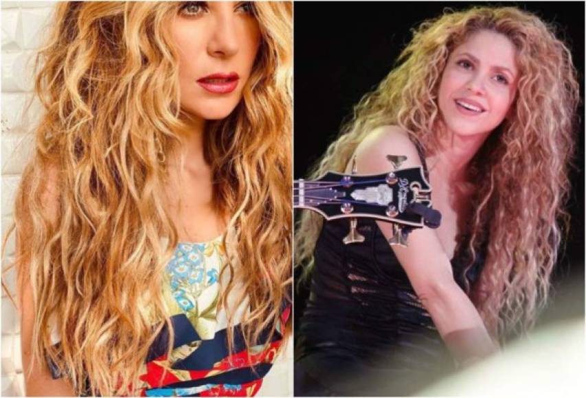 La actriz mexicana fue comparada con la cantante colombiana Shakira. ¿Se parecen?.