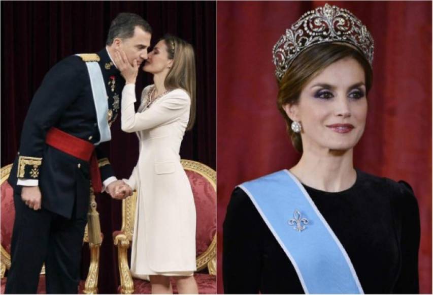 Pasando de la política a la realeza, es la reina Letizia de España quien acapara la atención mediática por su belleza y estilismo. La periodista conquistó a su príncipe, convertido en el rey Felipe, con quien tiene dos hijas, Leonor y Sofía.