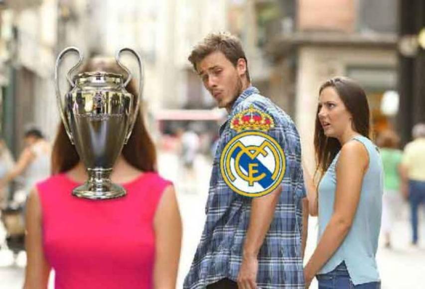 El Real Madrid nuevamente sacó su casta en la Champions League.