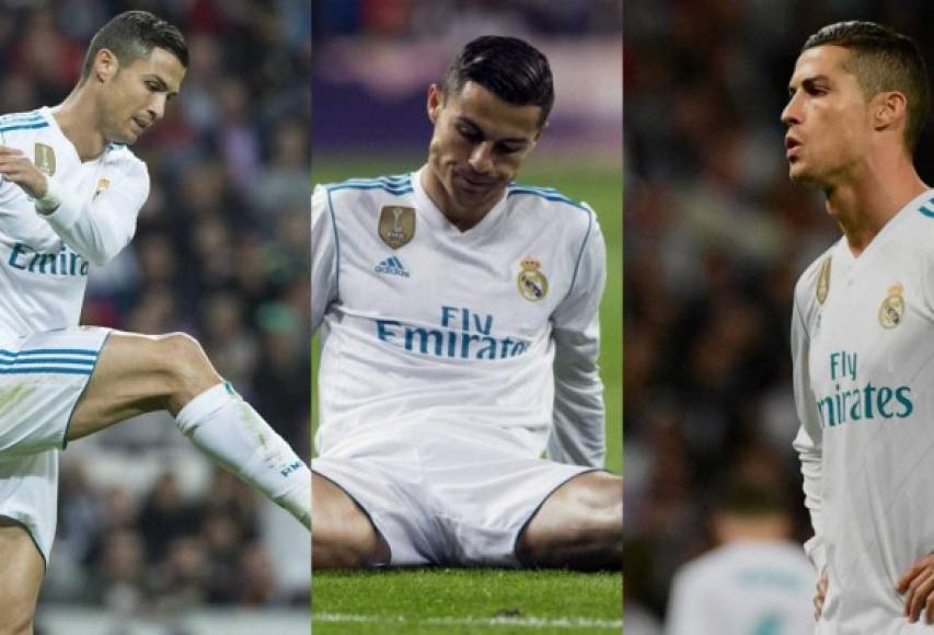 El delantero portugués Cristiano Ronaldo terminó enfadado pese a que su equipo el Real Madrid goleó 3-0 al Eibar. El crack luso acabó frustrado.
