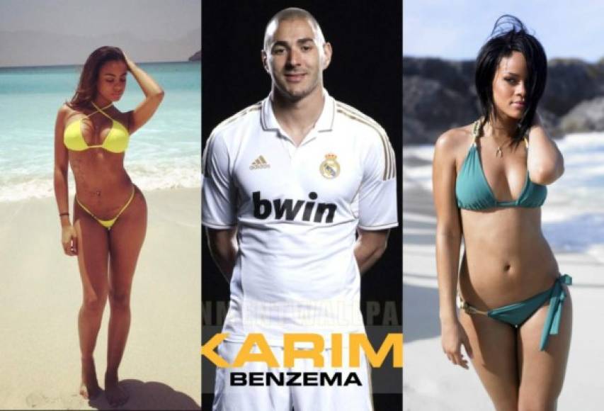 El jugador del Real Madrid, Karim Benzema, sigue rompiendo corazones, primero fue Rihanna y ahora es Analicia Chaves, una exhuberante modelo de Cabo Verde.