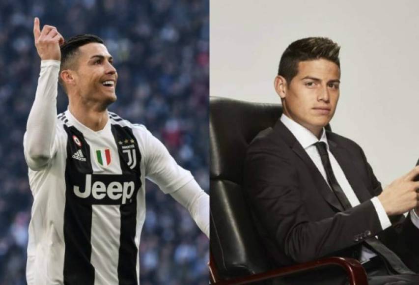 James Rodríguez: Según el diario alemán Bild, el portugués Cristiano Ronaldo habría hecho una videollamada al colombiano para convencerle de jugar en la Juventus. El Bayern tiene que decidir si ejecuta la opción de compra al Madrid por 42 millones de euros y Ancelotti también está interesado en llevárselo al Nápoles. Pero al parecer el colombiano fue convencido por CR7 de unirse a la Juve.<br/>