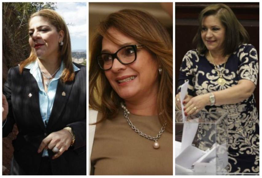 Waldina Paz, Yadira Bendaña ambas del Partido Liberal y Gladys Aurora López del Naicional también son bellas e inteligentes.