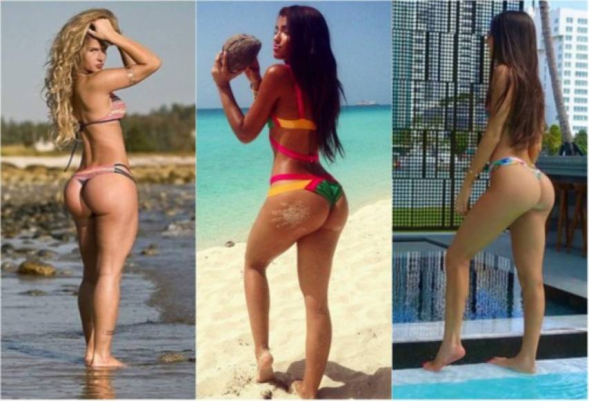 Hafii Amira, Yovanna Ventura y Jen Selter.