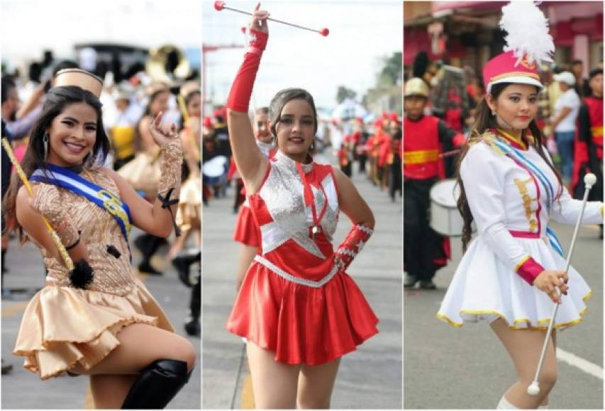 Diario LA PRENSA puso a elegir a sus lectores, a la más bella de las palillonas de los desfiles del 2018. Ellas son las hermosas catrachas con más votos.