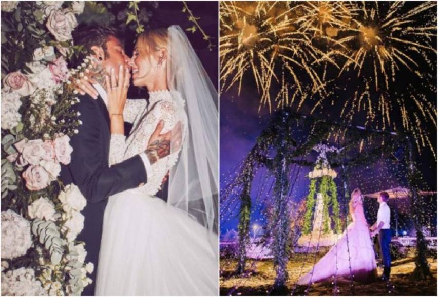 Como un cuento de hadas selló su amor la influencer más famosa del mundo, Chiara Ferragni junto el rapero italiano Fedez.