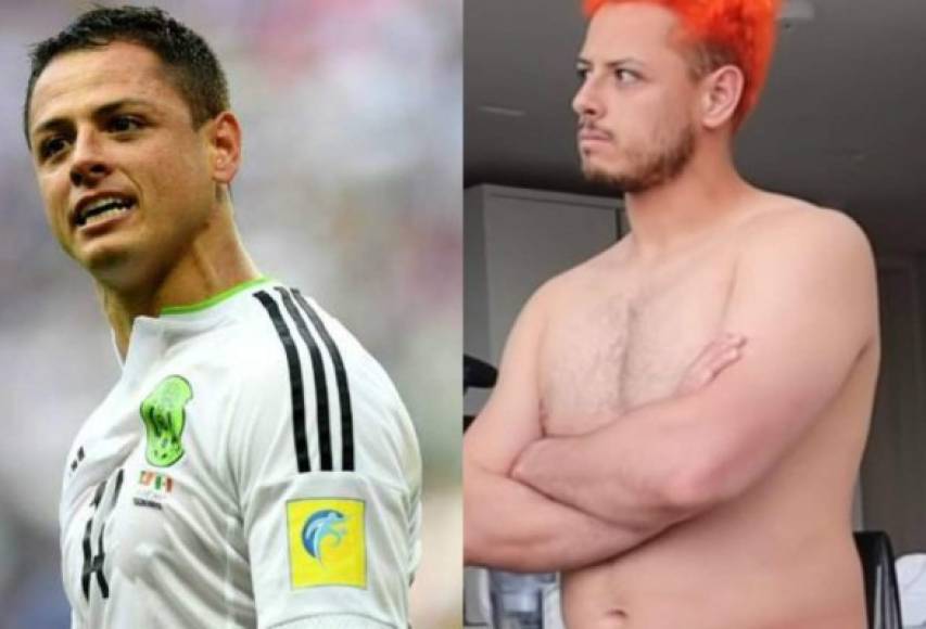 El atacante mexicano Chicharito Hernández ha sido objeto de diferentes comentarios luego de que se la visto son varios kilos de más. Inclusive, el propio jugador señaló que poco le importaba a estas alturas de su vida lo que era la fama.<br/>