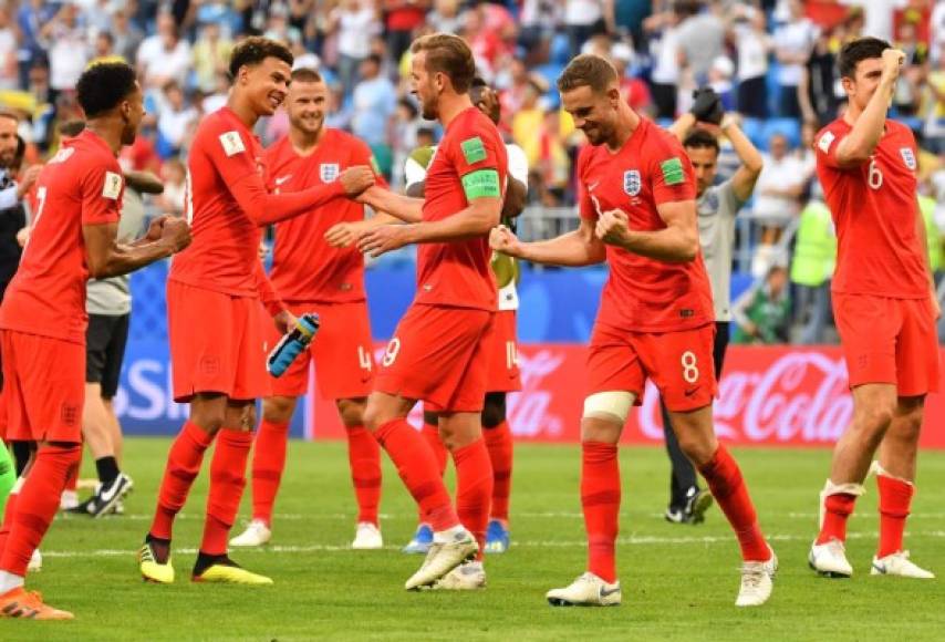 Inglaterra se metió a semifinales de un Mundial tras 28 años de espera.<br/>