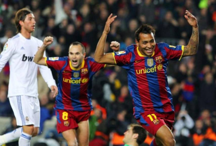 Jeffren es recordado por que en su momento con el Barcelona le marcó al Real Madrid en la goleada de 5-0.