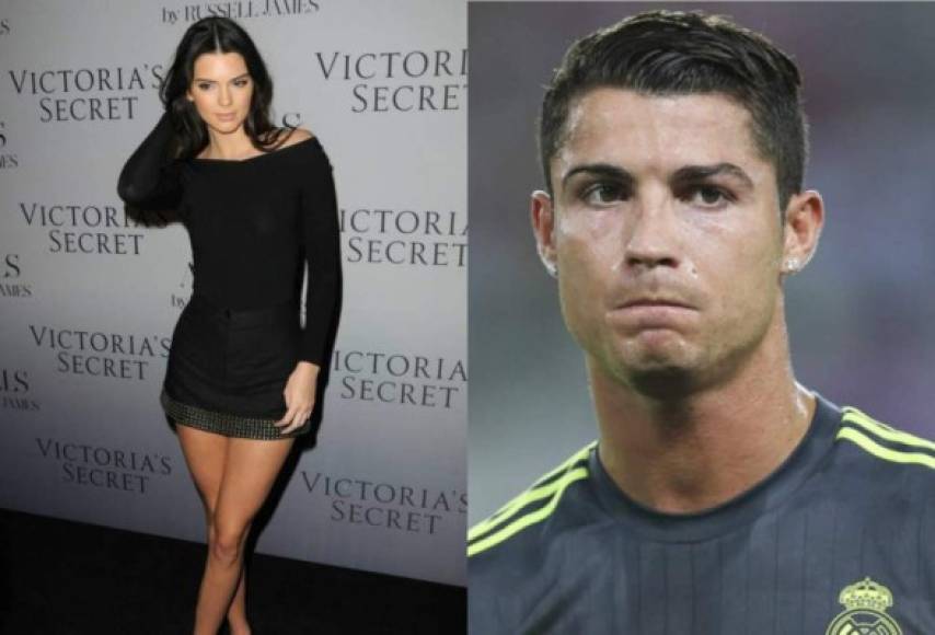 Kim Kardasihian al ver que Ronaldo no quiso salir con ella, pretendió que la guapa Kendall Jenner conquistara al crack madridista.