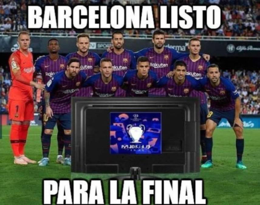 Tras la vapuleada de 4-0 ante Liverpool que significó su eliminación de Champions, el Barcelona sigue siendo objeto de burlas y los memes hacen de las suyas a los aficionados del club catalán.