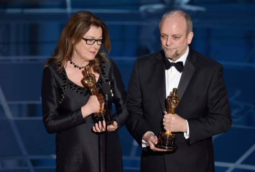 Frances Hannon y Mark Coulier sumaron un Oscar más para El Gran Hotel Budapest. Fue en la categoría de Mejor Maquillaje.