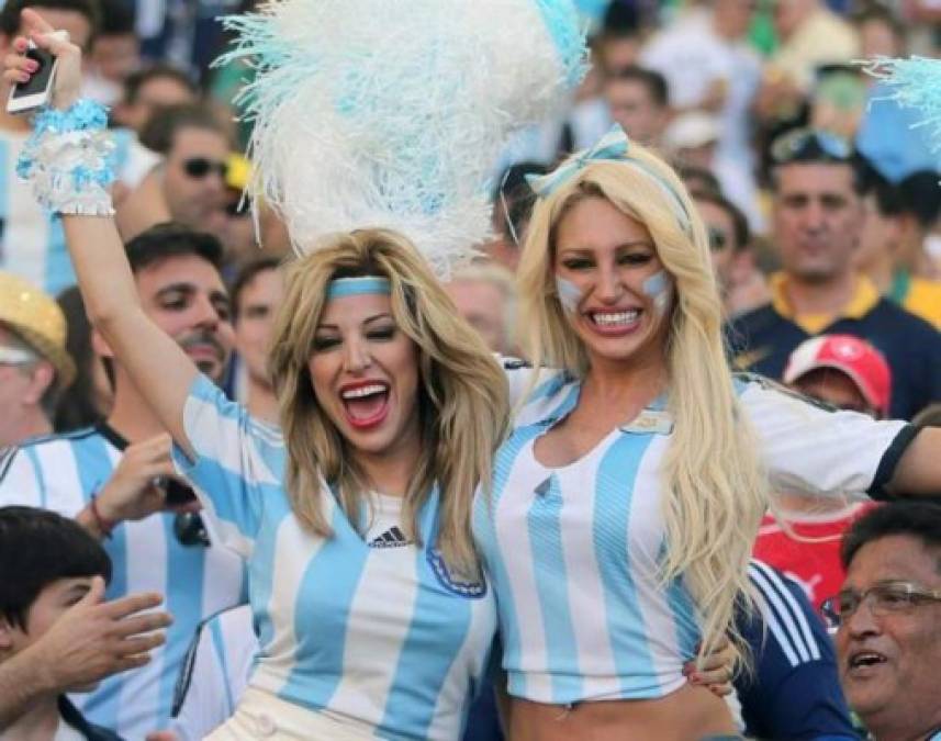 Las hermosas argentinas dominan con un 51%.