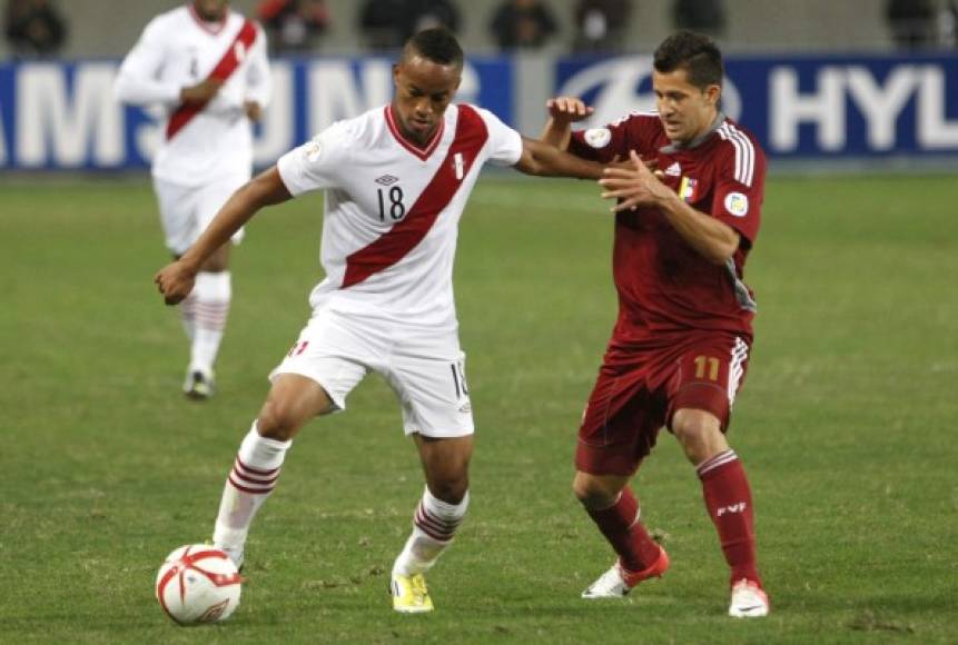Venezuela- Perú: Jueves 23 de marzo, a partir de las 5:30pm, hora de Honduras siempre por la eliminatorias de Conmebol.