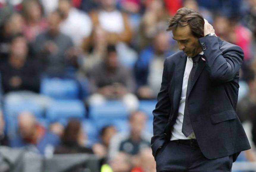 Luego de la derrota de 1-2 del Real Madrid ante Levante, el entrenador Julen Lopetegui ha quedado en la cuerda floja y en España ya se habla de que sería despedido en las próximas horas. Además, medios españoles han revelado los entrenadores candidatos para estar en el banquillo del club blanco. FOTOS EFE Y AFP.