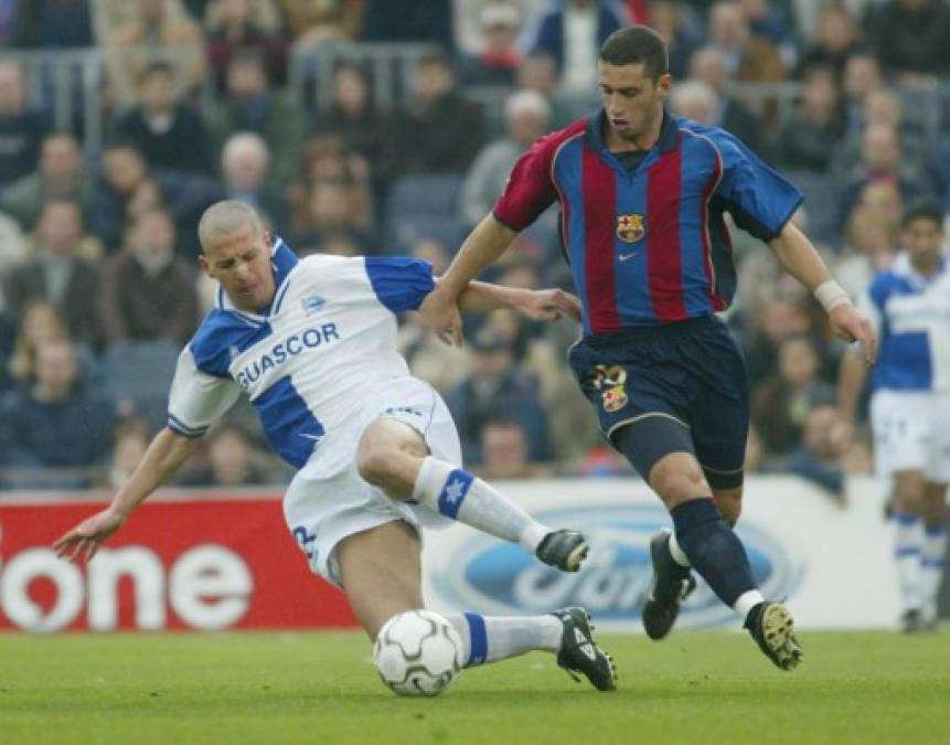 Fabio Rochemback - El centrocampista brasileño también llegó al Barcelona en el mercado de verano de 2001.