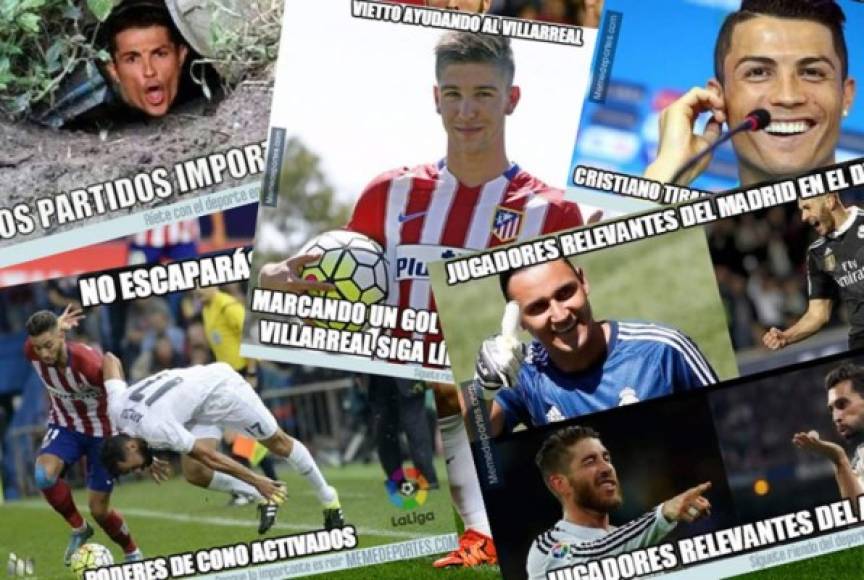 A reír con los memes del Atlético de Madrid 1-1 Real Madrid.