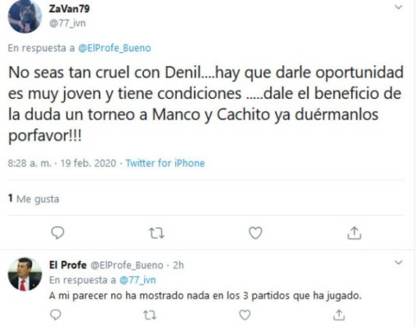 Si bien es cierto ha sido señalado, también hay aficionados mexicanos que defienden a Denil Maldonado ya que aseguran necesitan un poco más de tiempo para su adaptación.