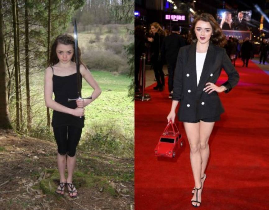 Maisie Williams debutó como actriz con el papel de la menor de las hermanas Stark. La joven nacida en Bristol, Inglaterra, tenía 13 años cuando arrancaron las filmaciones para la serie en 2010.<br/><br/>A sus 21 años será parte de la temporada final de GOT.