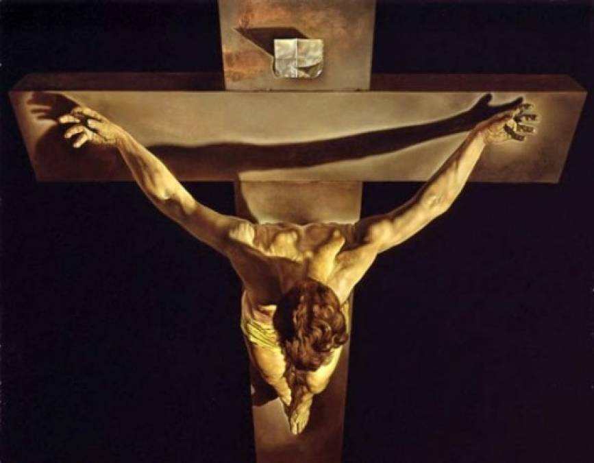 CRISTO DE SAN JUAN DE LA CRUZ (1951)<br/>Pintura de inspiración claramente cristiana. El motivo religioso es un tema recurrente en su obra.