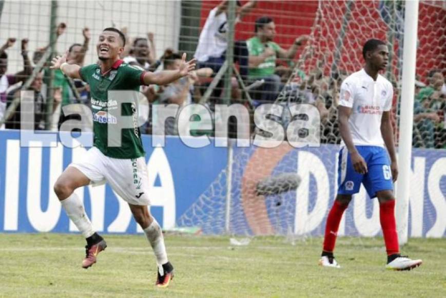Javier EstupiÃ±an anota su primer gol con Motagua en la jornada #1 UPNFM vs Motagua de la liga nacional torneo Clausura 2017.