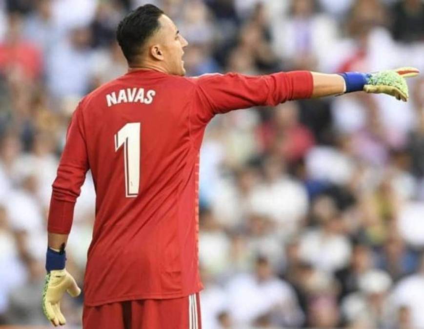 El Santiago Bernabéu ovacionó al tico Keylor Navas tras la fabulosa atajada que evitó el gol del Celta de Vigo