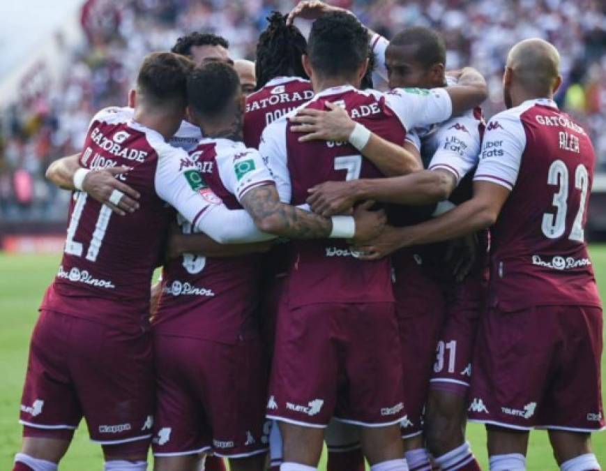 8. Deportivo Saprissa de Costa Rica.