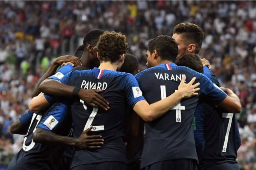 Mundial de Rusia 2018 - Francia ha logrado su segundo título mundial derrotando a Croacia (4-2) en la final de la Copa del Mundo en Rusia.