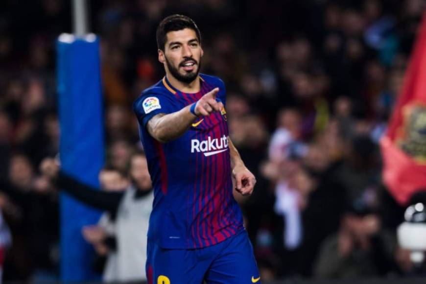 8. Luis Suárez (Barcelona) 20 goles - 40 puntos.