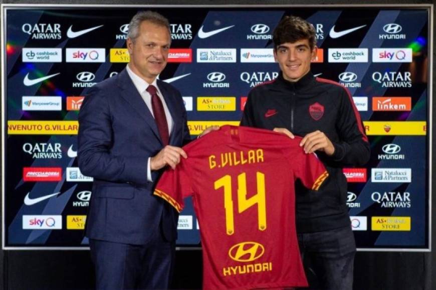 La Roma hizo oficial el fichaje de Gonzalo Villar. El centrocampista español llega procedente del Elche y el club italiano ha pagado un traspaso de 4 millones de euros más uno en variables. Firma hasta el 30 de junio de 2024.