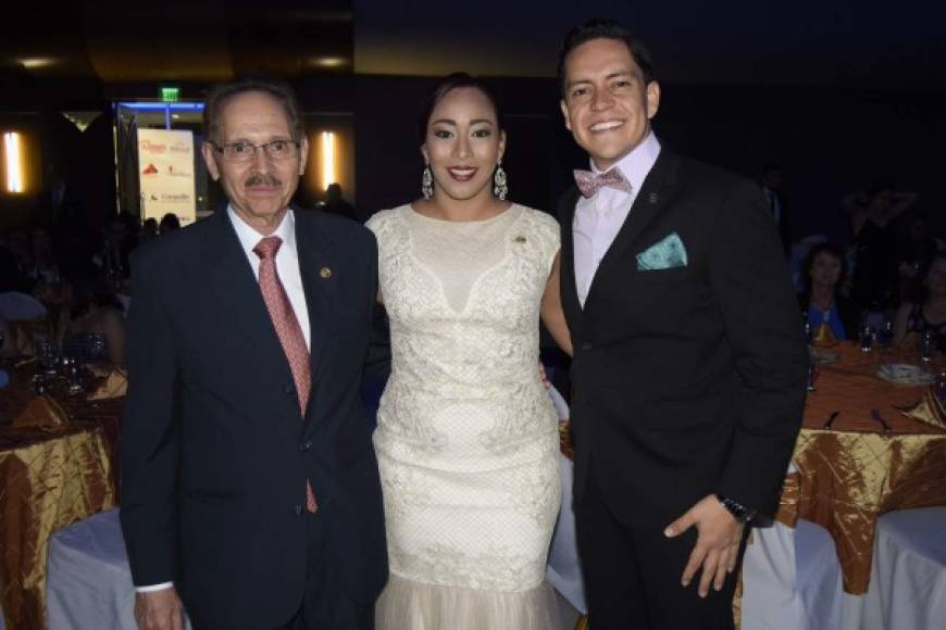 Francisco Viau, Kelly Bonel y Diego Furlan.