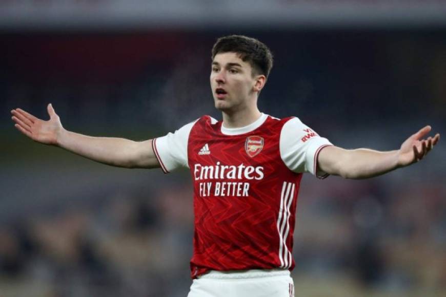 Según apunta el diario The Times, el Manchester City de Pep Guardiola habría mostrado su interés en hacerse con el polivalente defensa escocés del Arsenal, Kieran Tierney. Los Gunners son conocedores del interés citizen, ya trabajan en la mejora del contrato de un futbolista muy importante para Mikel Arteta.<br/><br/>Foto AFP