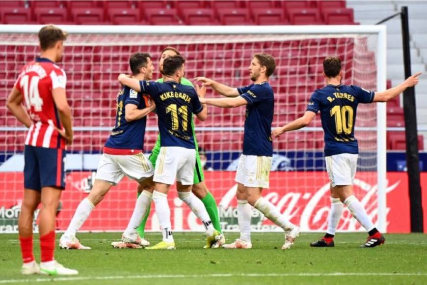 Al Atlético se le vinó el miedo al cuerpo cuando el Osasuna se puso a ganar con gol de Ante Budimir.