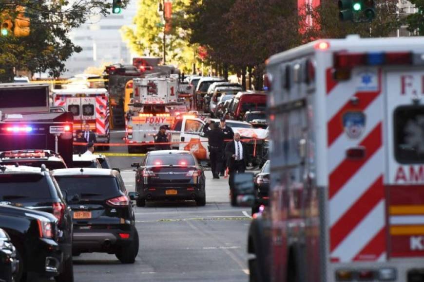 El gobernador de Nueva York, Andrew Cuomo, aseguró que el atentado fue cometido por una sola persona.