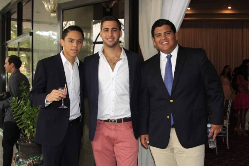 Luis Cardona, Rafael Nodarse y Yankel Hawit.