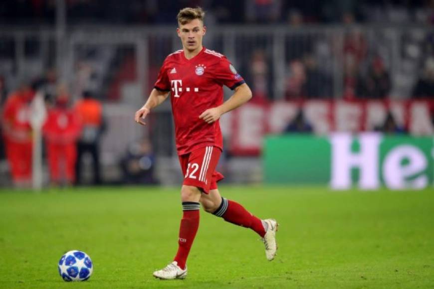 8. Joshua Kimmich - 25 años (Bayern Munich/Alemania) - “Un defensor extremadamente talentoso que ofrece tantas asistencias”, dijo Messi sobre el mediocampista alemán.
