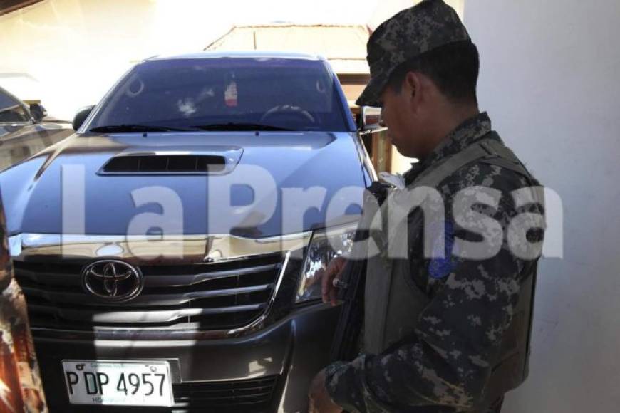 Los vehículos y las propiedades aseguradas a la exprimera dama fueron custodiadas por elementos de la Policía Militar del Orden Público (Pomp).
