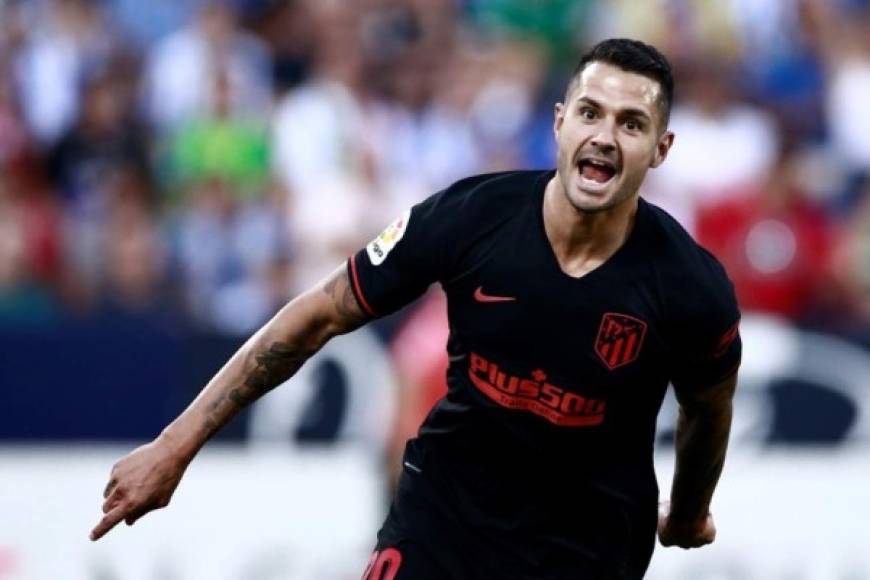 Vitolo: La continuidad del centrocampista español con el Atlético de Madrid está en veremos. Foto AFP.