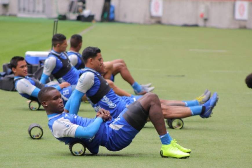 Román Rubilio Castillo podría tener minutos en la delantera de la Selección de Honduras contra Brasil.
