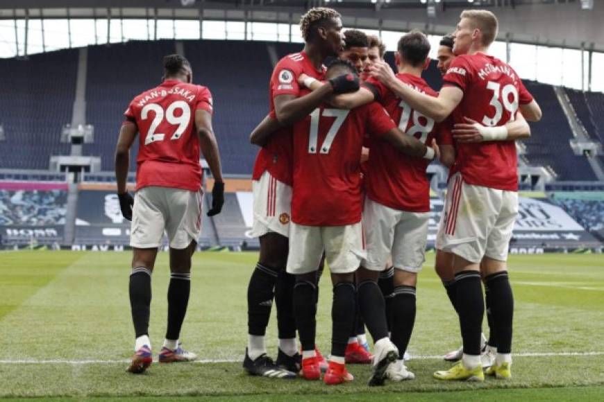 Manchester United: Los Diablos Rojos han decidido irse de la Superliga Europea. Foto AFP.
