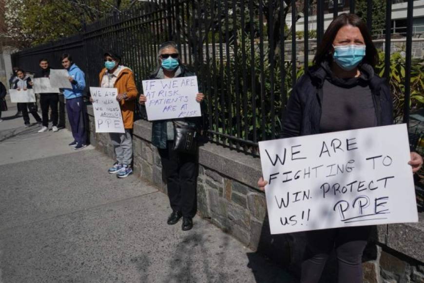 Las enfermeras denunciaron que las autoridades sanitarias buscan obligarlas a reutilizar sus mascarillas N95 ante la falta de equipo de protección por la pandemia de coronavirus en ese estado.