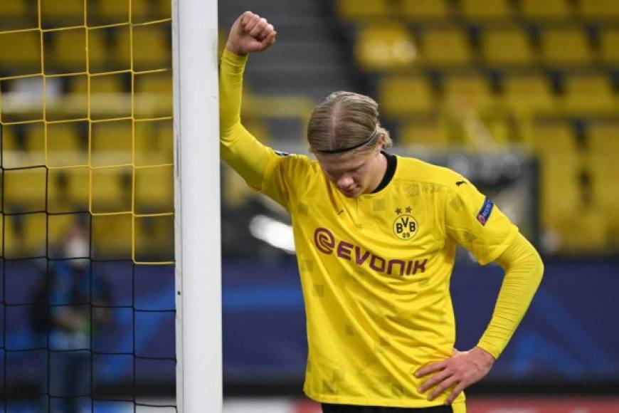 Erling Haaland le dice adiós a la Champions League ya que el Dortmund fue eliminado por Manchester City.